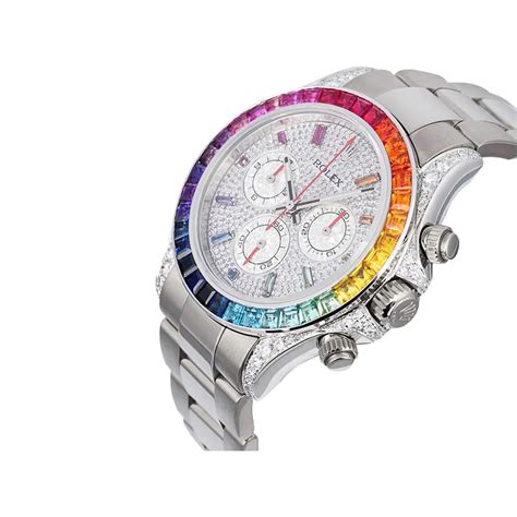 rainbow rolex replica|rolex daytona rainbow for sale.